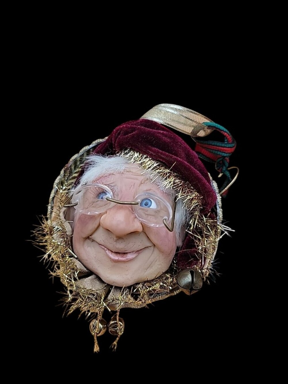Jacqueline Kents Elderly Elves Of Adler Snickers Christmas Ornament Kurt Adler